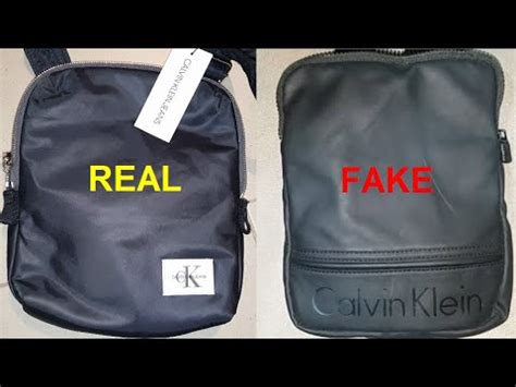 calvin klein bag original vs fake|calvin klein bag lining check.